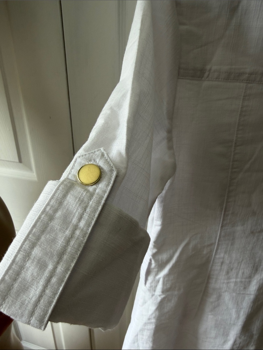 Perfect White Zip-Front Dress - Picture 8 of 11